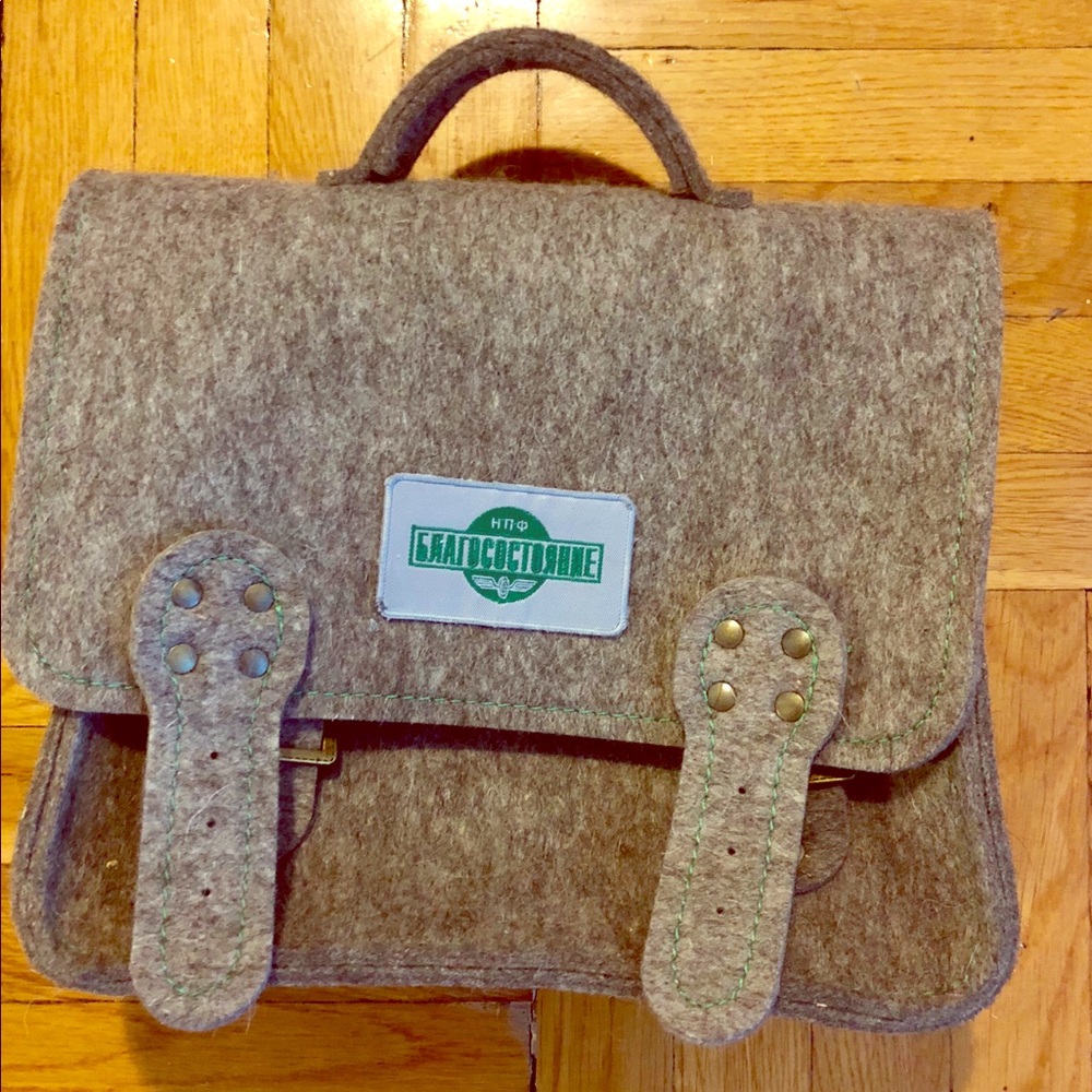 Felt Briefcase Bag
